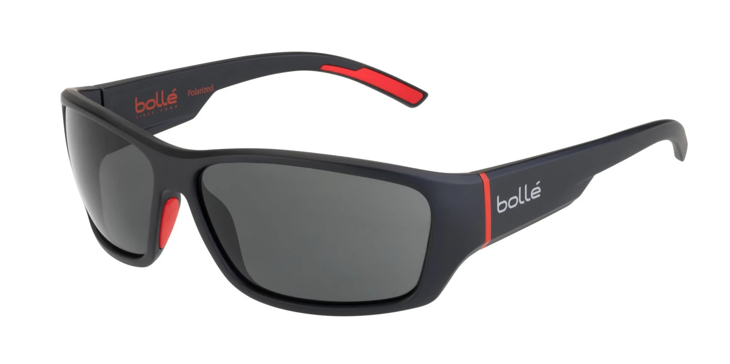 FlightSunglasses Bolle Ibex 12372<span>- Matte Black Red With Polarized TNS Oleo AF Lens</span> 3 FlightSunglasses Bolle Ibex 12372- Matte Black Red With Polarized TNS Oleo AF Lens