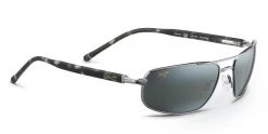 FlightSunglasses Maui Jim Kahuna 162 Sunglasses- Gunmetal With Polarized Neutral Grey Lens