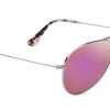 FlightSunglasses Maui Jim Mavericks 264 Sunglasses- Rose Gold With Polarized Maui Sunrise Lens
