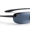 FlightSunglasses Maui Jim Makaha 405 Sunglasses- Gloss Black With Polarized Neutral Grey Lens