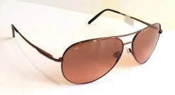 FlightSunglasses Pilot & Driver Serengeti Medium Aviator 6826 - Drivers Gradient, Henna Non-Polarized, Photochromic Lenses