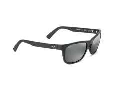 FlightSunglasses Maui Jim South Swell 755 Sunglasses- Matte Black With Polarized Neutral Grey Lens