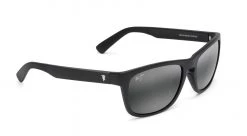 FlightSunglasses Maui Jim South Swell 755 Sunglasses- Frosted Crystal With Polarized Blue Hawaii Lens Sport