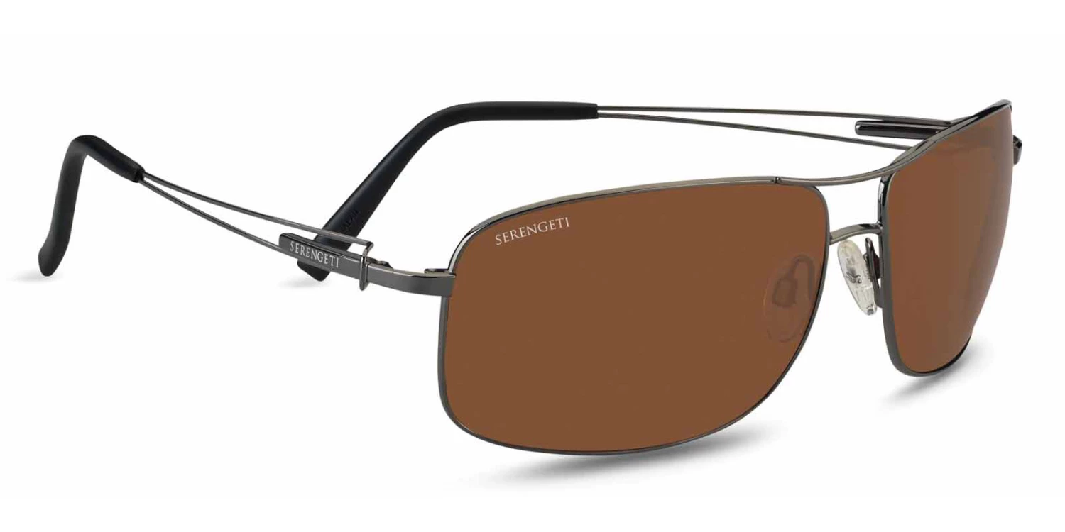 FlightSunglasses Serengeti Sassari 7665 <span>- Shiny Gunmetal, Drivers Polarized Photochromic Lenses</span> 3 FlightSunglasses Serengeti Sassari 7665 - Shiny Gunmetal, Drivers Polarized Photochromic Lenses