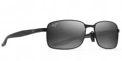 FlightSunglasses Maui Jim Shoal 797 Sunglasses- Polarized Rectangular With Maui Green Lenses