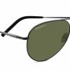 FlightSunglasses Pilot & Driver Serengeti Carrara 8294 <span>- Shiny Dark Gunmetal, Polarized 555nm, Photochromic Lenses</span> 1 FlightSunglasses Pilot & Driver Serengeti Carrara 8294 - Shiny Dark Gunmetal, Polarized 555nm, Photochromic Lenses
