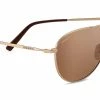 FlightSunglasses Pilot & Driver Serengeti Alghero 8315 - Soft Gold, Polarized Drivers Gold Photochromic Lenses