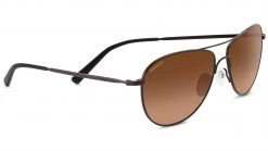 FlightSunglasses Pilot & Driver Serengeti Alghero 8442 - Dark Satin Espresso, Non Polarized Drivers Gradient,Photochromic Lenses
