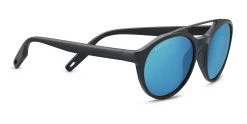 FlightSunglasses Serengeti Leandro 8594 - Satin Dark Gray/Satin Dark Gunmetal, Polarized 555nm Blue, Photochromic Lenses Sport