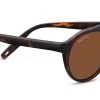 FlightSunglasses Serengeti Leandro 8595 - Satin Tortoise/Satin Dark Gunmetal, Polarized Drivers, Photochromic Lenses