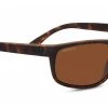 FlightSunglasses Sport Serengeti Alessio 8674 - Soft Feel Dark Tortoise With Polarized Drivers Lenses