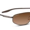 FlightSunglasses Serengeti Matera 8728 <span> -Brushed Brown, Non Polarized Drivers Gradient Lenses</span> 1 FlightSunglasses Serengeti Matera 8728 -Brushed Brown, Non Polarized Drivers Gradient Lenses