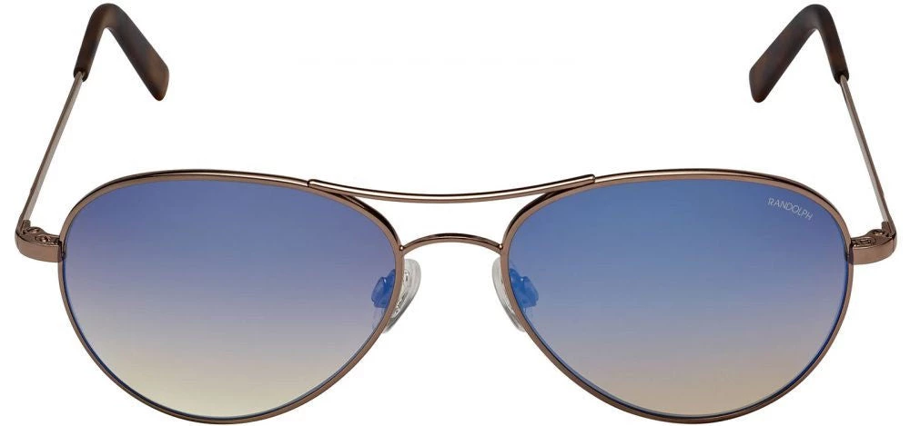 FlightSunglasses Randolph Amelia Sunglasses AA011<span>- 23K Chocolate Gold, Northern Lights Lenses</span> 3 FlightSunglasses Randolph Amelia Sunglasses AA011- 23K Chocolate Gold, Northern Lights Lenses