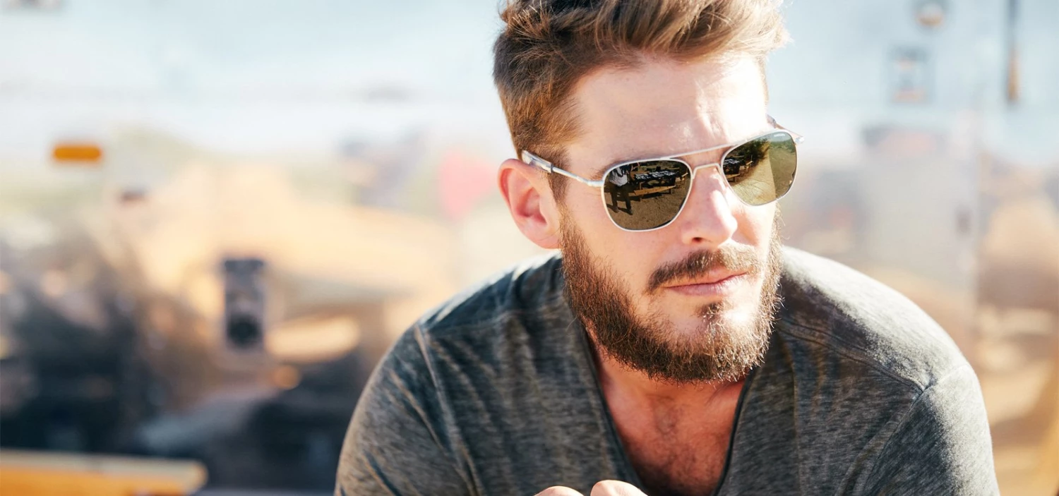 FlightSunglasses Pilot & Driver Randolph Aviator Sunglasses<span> -Matte Chrome </span> 9 FlightSunglasses Pilot & Driver Randolph Aviator Sunglasses -Matte Chrome