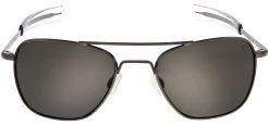 FlightSunglasses Randolph Aviator Sunglasses -Gunmetal With American Gray Lenses