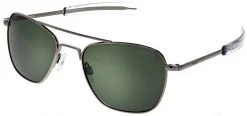 FlightSunglasses Pilot & Driver Randolph Aviator Sunglasses<span>- Gunmetal, AGX Green Lenses</span> 25 FlightSunglasses Pilot & Driver Randolph Aviator Sunglasses- Gunmetal, AGX Green Lenses
