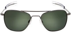 FlightSunglasses Pilot & Driver Randolph Aviator Sunglasses<span>- Gunmetal, AGX Green Lenses</span> 24 FlightSunglasses Pilot & Driver Randolph Aviator Sunglasses- Gunmetal, AGX Green Lenses