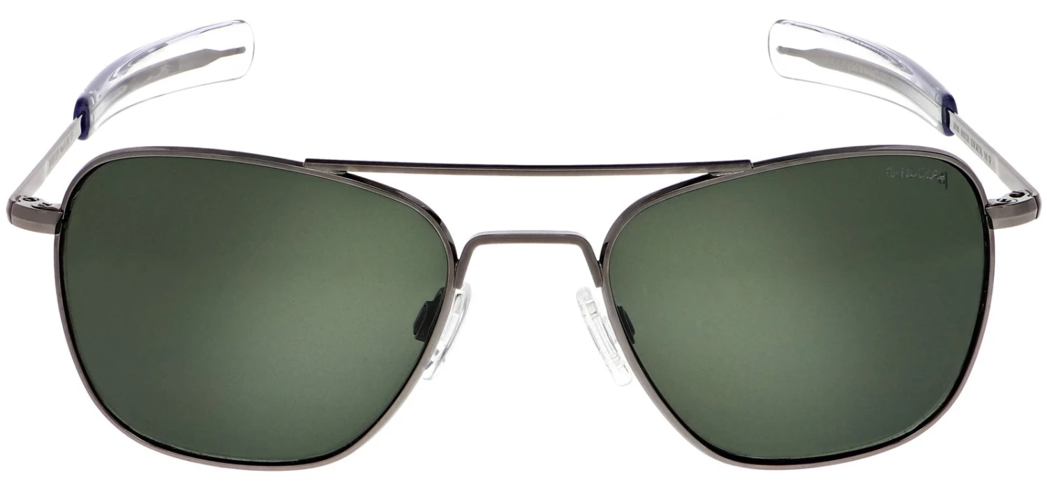FlightSunglasses Pilot & Driver Randolph Aviator Sunglasses<span>- Gunmetal, AGX Green Lenses</span> 13 FlightSunglasses Pilot & Driver Randolph Aviator Sunglasses- Gunmetal, AGX Green Lenses