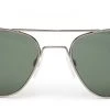 FlightSunglasses Shop Randolph Prescription Randolph Aviator Single Vision Prescription Sunglasses -American Grey & AGX Green