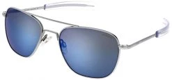 FlightSunglasses Randolph Aviator Sunglasses -Atlantic Blue Lenses Pilot & Driver