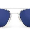 FlightSunglasses Wayfarer & Square Randolph Aviator Progressive Prescription Sunglasses -Atlantic & Cobalt Blue