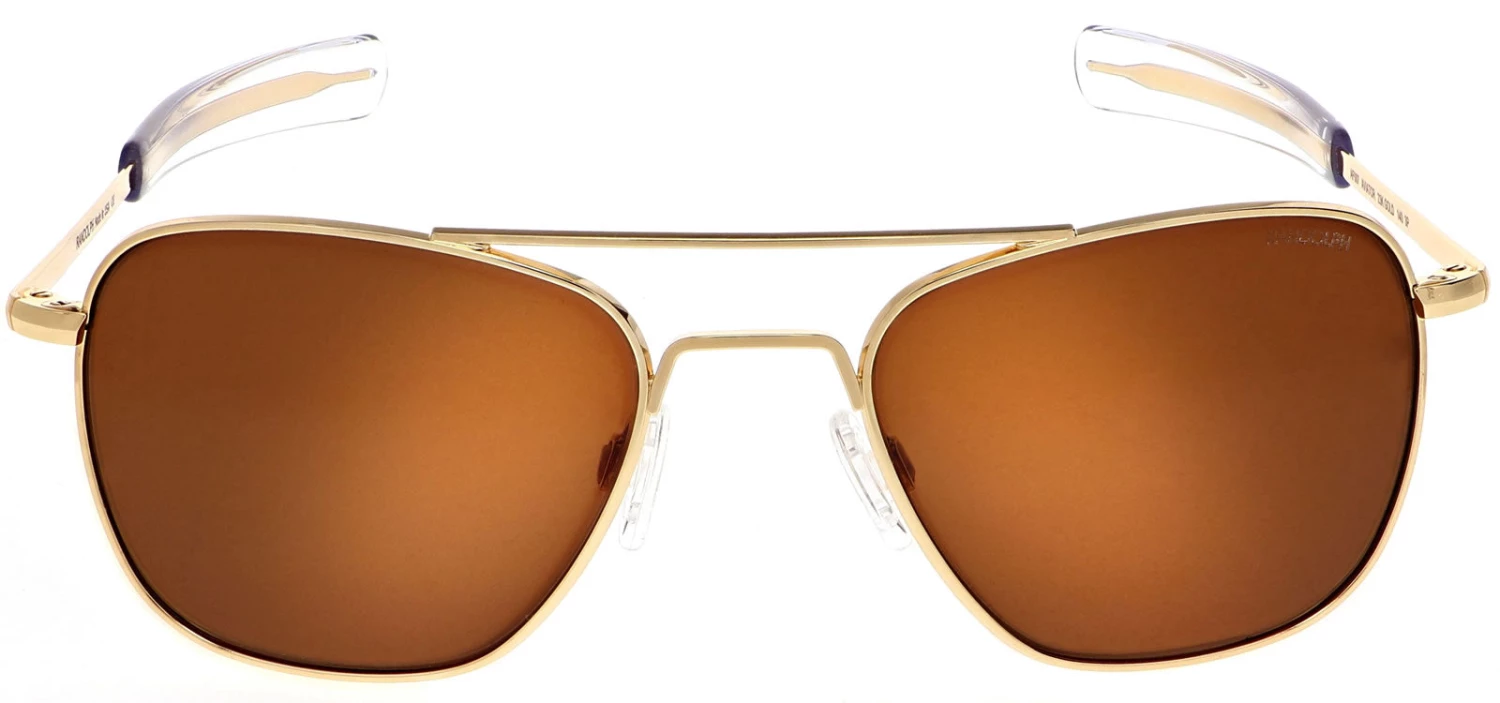 FlightSunglasses Randolph Aviator Sunglasses<span>- 23K Gold, American Tan Mineral Glass</span> Pilot & Driver 3 FlightSunglasses Randolph Aviator Sunglasses- 23K Gold, American Tan Mineral Glass Pilot & Driver