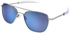 FlightSunglasses Randolph Aviator Sunglasses -Atlantic Blue Lenses Pilot & Driver