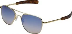 FlightSunglasses Wayfarer & Square Randolph Aviator Single Vision Prescription Sunglasses -Northern Lights (Gradient W/Mirror)