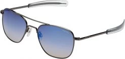 FlightSunglasses Wayfarer & Square Randolph Aviator Single Vision Prescription Sunglasses -Northern Lights (Gradient W/Mirror)