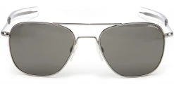 FlightSunglasses Randolph Aviator Progressive Prescription Sunglasses -American Grey & AGX Green Wayfarer & Square