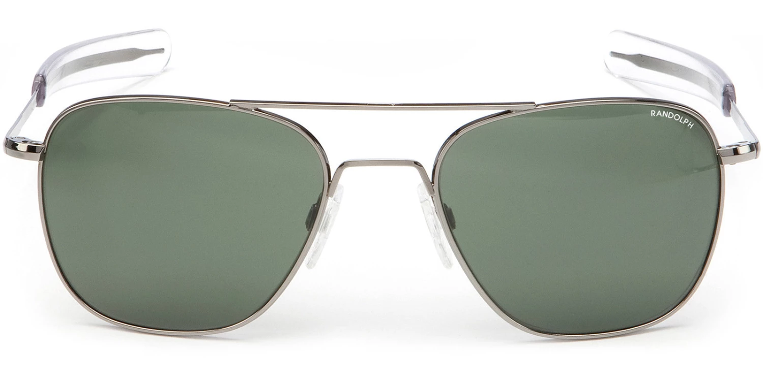 FlightSunglasses Pilot & Driver Randolph Aviator Sunglasses<span>- Gunmetal, AGX Green Lenses</span> 3 FlightSunglasses Pilot & Driver Randolph Aviator Sunglasses- Gunmetal, AGX Green Lenses