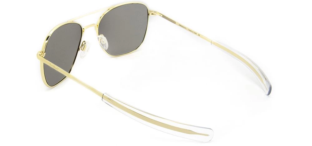 FlightSunglasses Randolph Aviator Sunglasses<span>- 23K Gold, American Gray Mineral Glass Lenses</span> Pilot & Driver 5 FlightSunglasses Randolph Aviator Sunglasses- 23K Gold, American Gray Mineral Glass Lenses Pilot & Driver