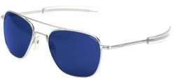 FlightSunglasses Wayfarer & Square Randolph Aviator Progressive Prescription Sunglasses -Atlantic & Cobalt Blue