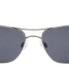 FlightSunglasses Randolph Archer Sunglasses AR005 - Dark Ruthenium, American Gray Polarized PC Lenses Pilot & Driver