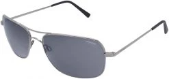 FlightSunglasses Randolph Archer Sunglasses AR005 - Dark Ruthenium, American Gray Polarized PC Lenses Pilot & Driver
