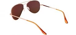 FlightSunglasses Randolph Concorde Progressive Prescription Sunglasses -Rose Gold Wayfarer & Square