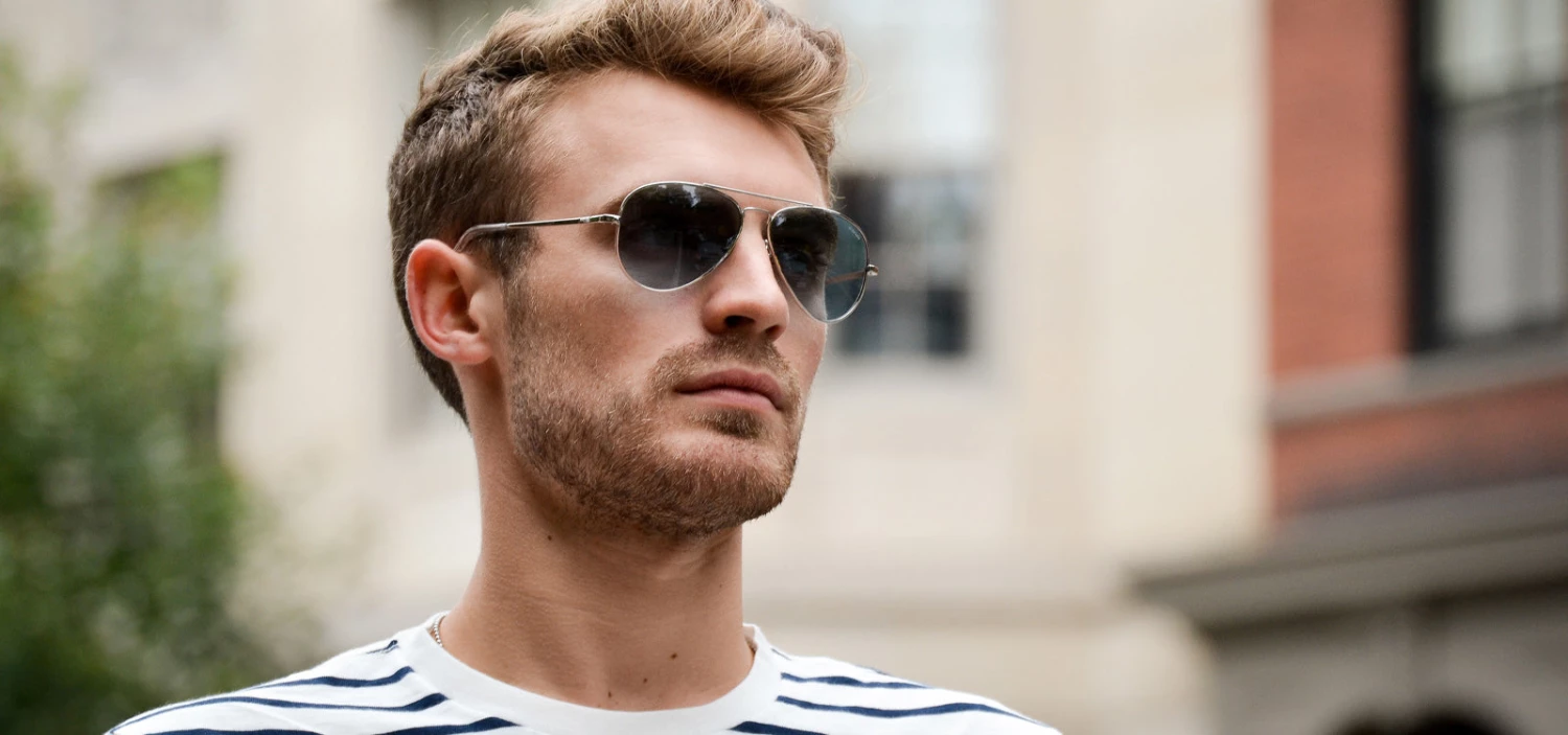 FlightSunglasses Randolph Concorde Sunglasses <span>-23K Gold With AGX Green</span> 7 FlightSunglasses Randolph Concorde Sunglasses -23K Gold With AGX Green