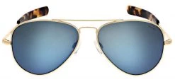 FlightSunglasses Randolph Concorde Sunglasses -Cobalt Blue Polarized Lenses