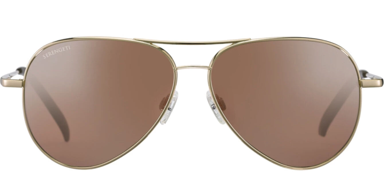 FlightSunglasses Pilot & Driver Serengeti Carrara 8546 <span>- Shiny Bold Gold, Polarized Drivers Photochromic Lenses</span> 4 FlightSunglasses Pilot & Driver Serengeti Carrara 8546 - Shiny Bold Gold, Polarized Drivers Photochromic Lenses
