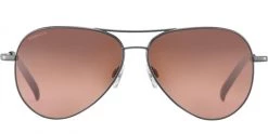 FlightSunglasses Serengeti Carrara 8453 - Satin Dark Gun Non Polarized Drivers Gradient Photochromic Lenses