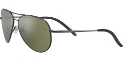 FlightSunglasses Pilot & Driver Serengeti Carrara 8294 - Shiny Dark Gunmetal, Polarized 555nm, Photochromic Lenses