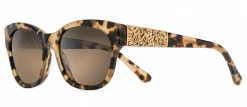 FlightSunglasses Maui Jim Monstera Leaf HS747 Sunglasses- Honey Havana With Yellow Gold, HCL Bronze Polarized Lens