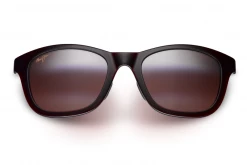 FlightSunglasses Maui Jim Hana Bay 434 Sunglasses- Burgundy And Maui Rose Polarized Lens Sport