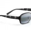 FlightSunglasses Maui Jim Koki Beach 433 Sunglasses- Black And Grey Tortoise With Neutral Grey Lens Sport
