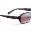 FlightSunglasses Maui Jim Koki Beach 433 Sunglasses- Purple Tortoise With Maui Rose Lens Sport