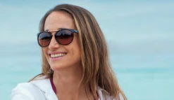 FlightSunglasses Serengeti Lerici 8352- Shiny Tortoise/Satin Soft Gold, Drivers Gradient Lens