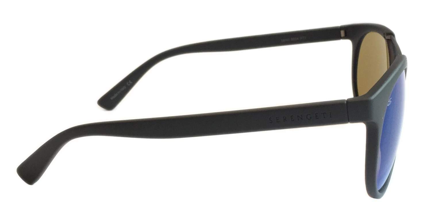 FlightSunglasses Serengeti Lerici 8354<span>- Satin Dark Grey/Satin Dark Gun, Polarized 555nm Blue 4 FlightSunglasses Serengeti Lerici 8354- Satin Dark Grey/Satin Dark Gun, Polarized 555nm Blue