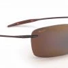 FlightSunglasses Sport Maui Jim Lighthouse 423 Sunglasses- Rootbeer With Polarized HCL Bronze Lens