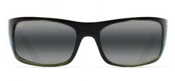 FlightSunglasses Sport Maui Jim Peahi 202 Sunglasses- Mahi Mahi With Polarized Blue Hawaii, Maui HT, HCL Bronze, Grey Lens