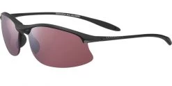 FlightSunglasses Sport Serengeti Maestrale 8449 - Satin Black, Polarized Sedona, Photochromic Lenses